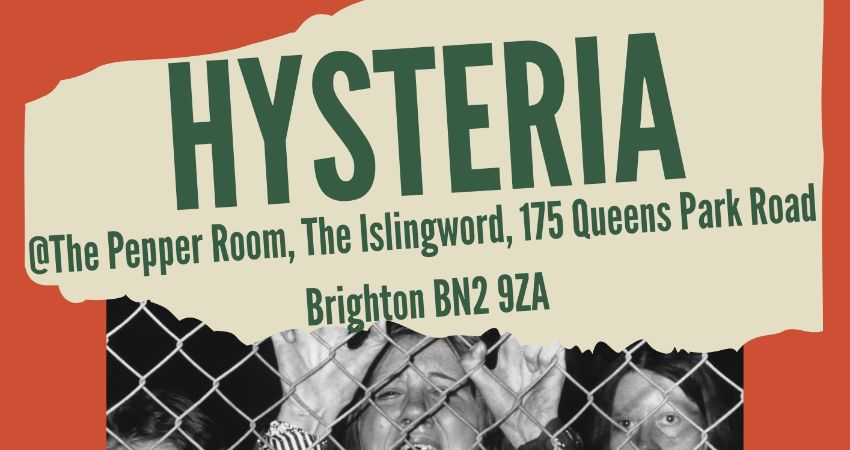 Hysteria @ The Islingword June 2026 