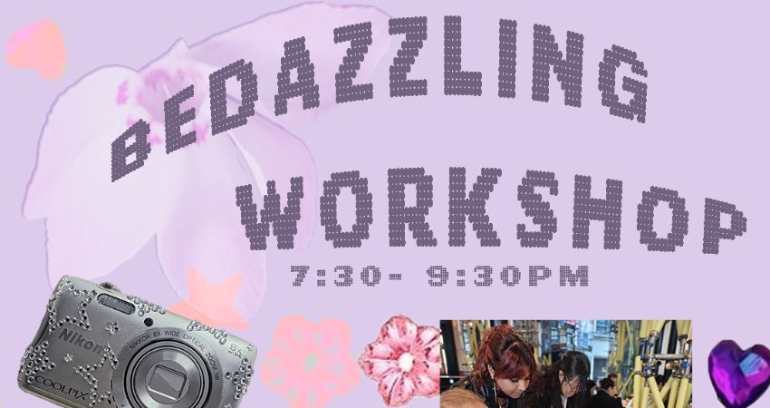 BEDAZZLING WORKSHOP @ Crafting Community 