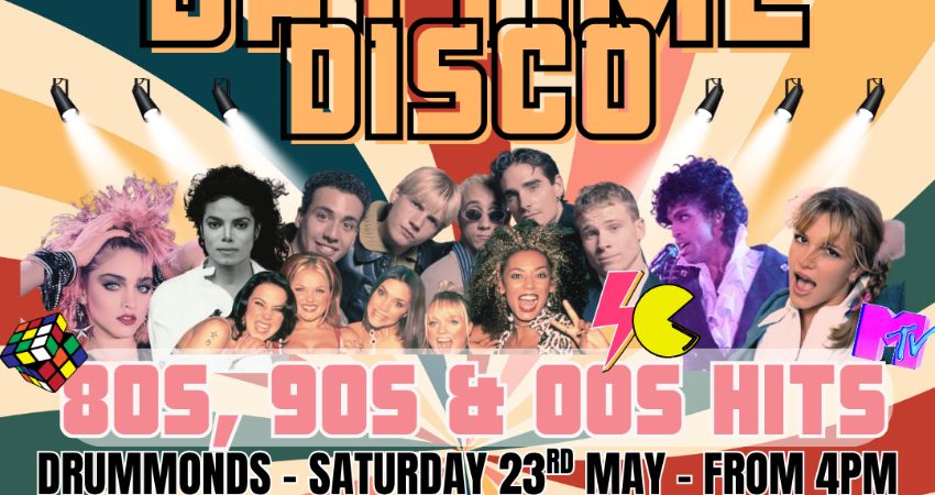 Daytime Disco - 80s, 90s, 00s 