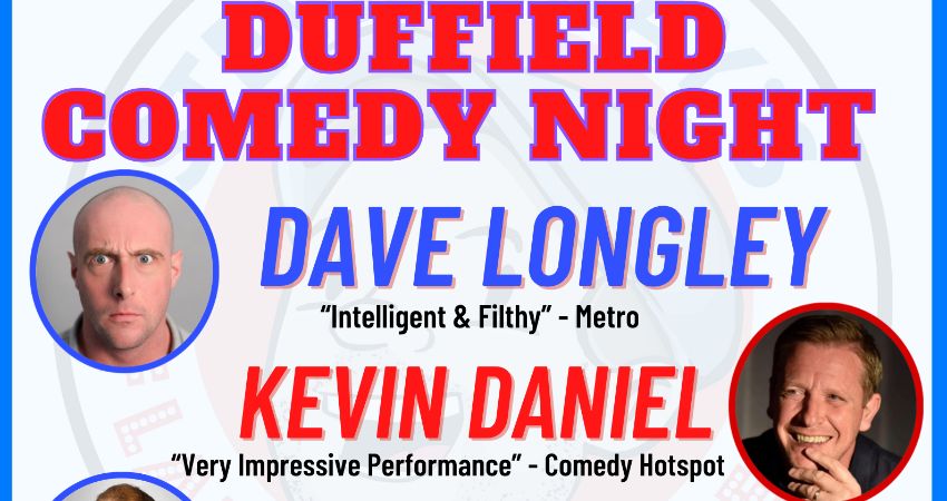 Duffield Comedy Night @ Pattenmakers Arms: 3rd June 2026 
