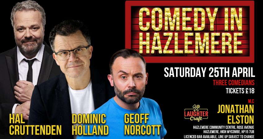 April’s Comedy in Hazlemere 