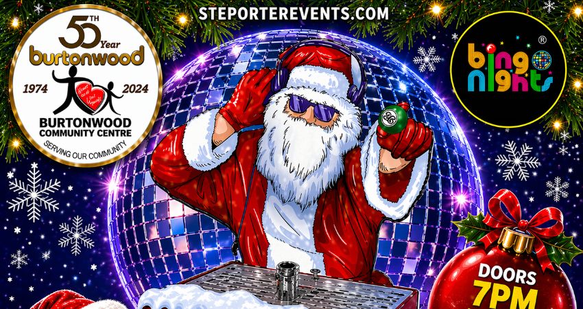 CHRISTMAS DISCO BINGO