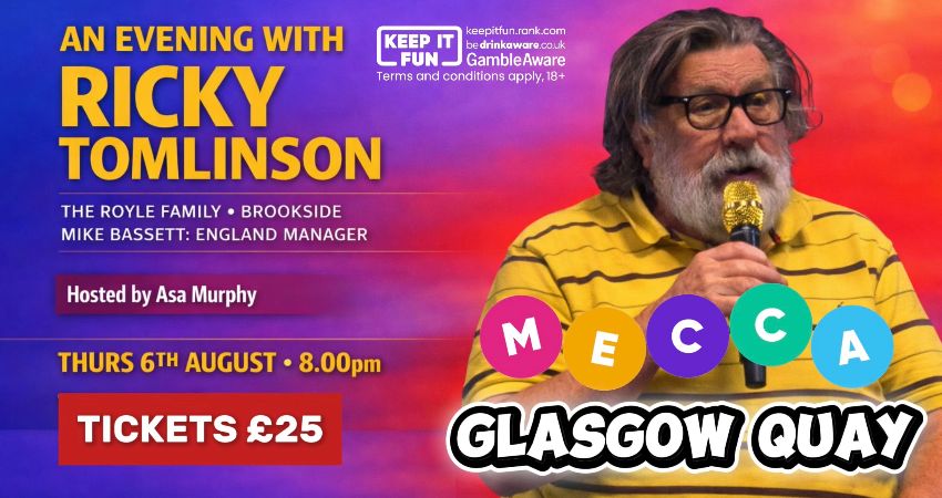 An Audience With TV’s Ricky Tomlnson 