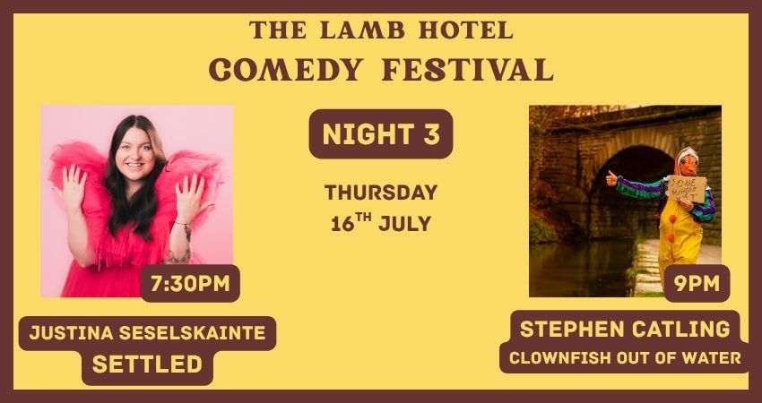 The Lamb Hotel Comedy Festival - Night 3 