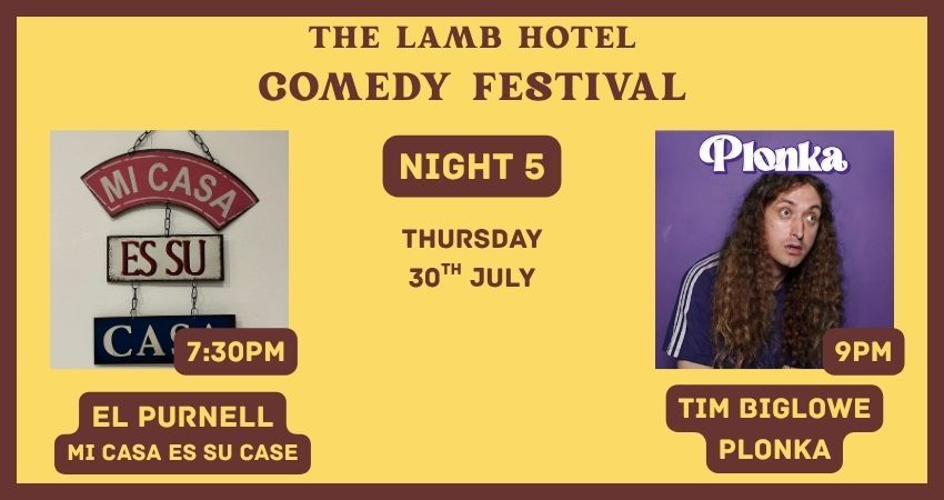 The Lamb Hotel Comedy Festival - Night 5 