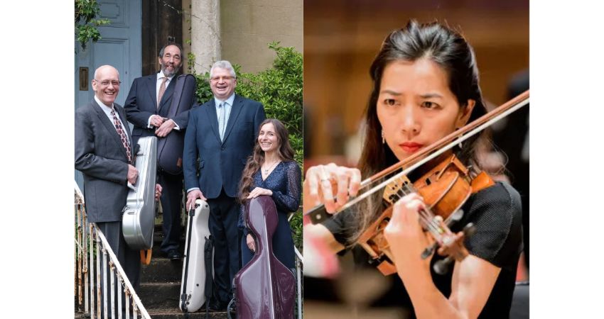 Creswick String Quartet featuring guest violist Yukiko Ogura 