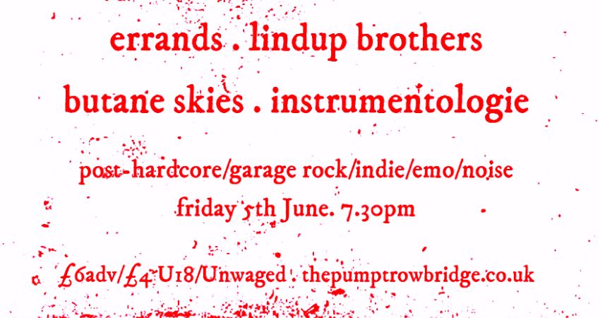 Sketch Book Records Presents....Errands 