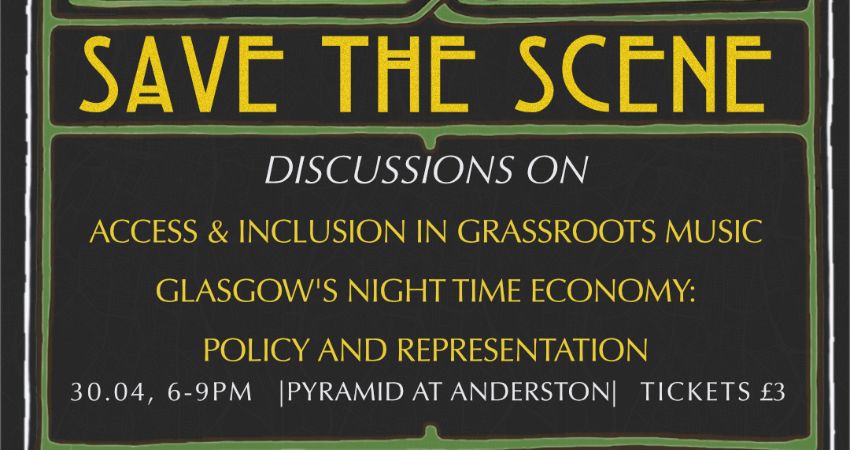 Save The Scene @ The Pyramid at Anderston