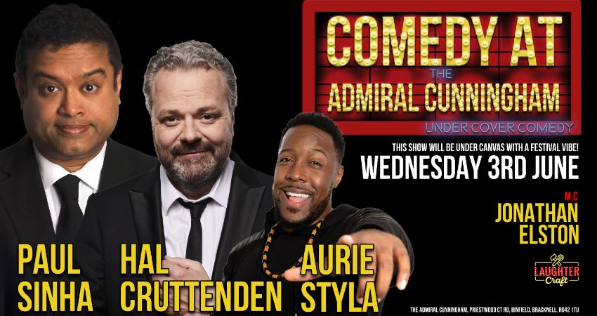 Under Cover Comedy at the Admiral Cunningham 