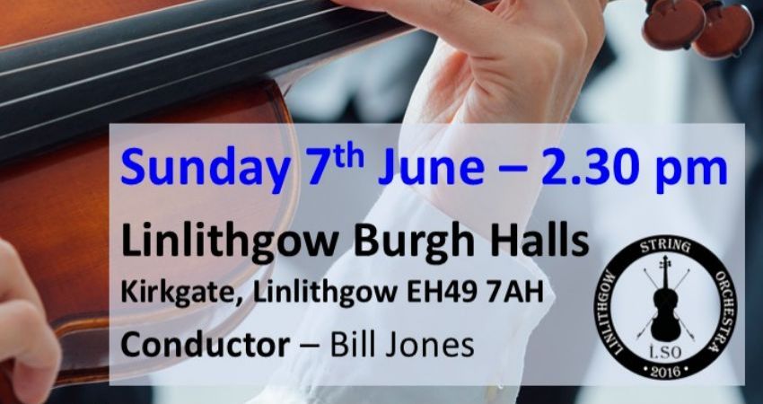 Linlithgow String Orchestra’s 10th Anniversary Summer Concert 