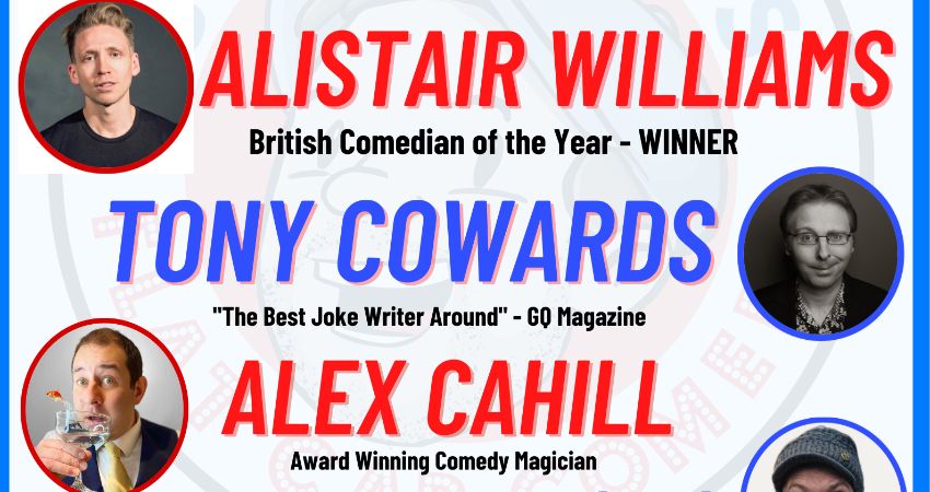 Comedy in the Caves (Nottingham) MAY 8th with Alistair Williams