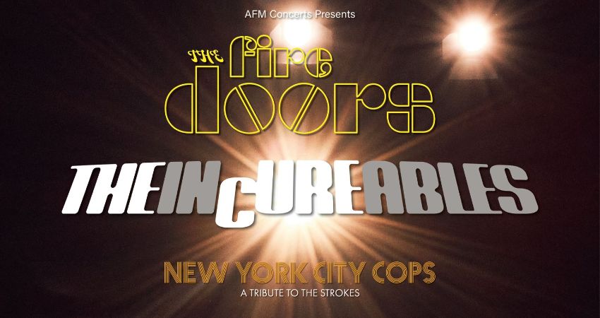 The Fire Doors + The InCureables + New York City Cops (The Strokes tribute) 