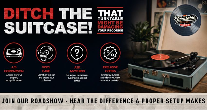 Turntable Sessions: Ditch the Suitcase! 