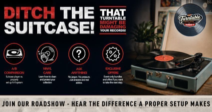 Turntable Sessions: Ditch the Suitcase! 