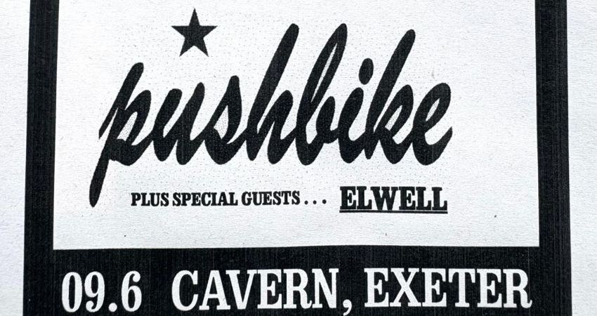 Pushbike and Elwell! 