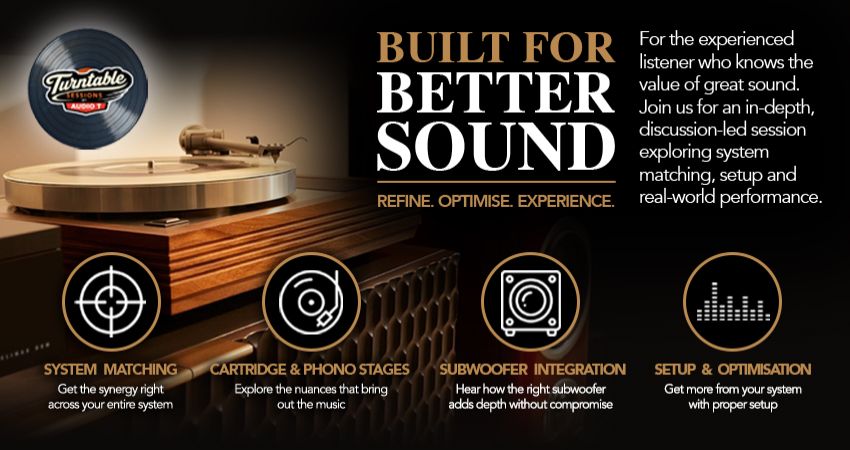 Turntable Sessions: Built For Better Sound 