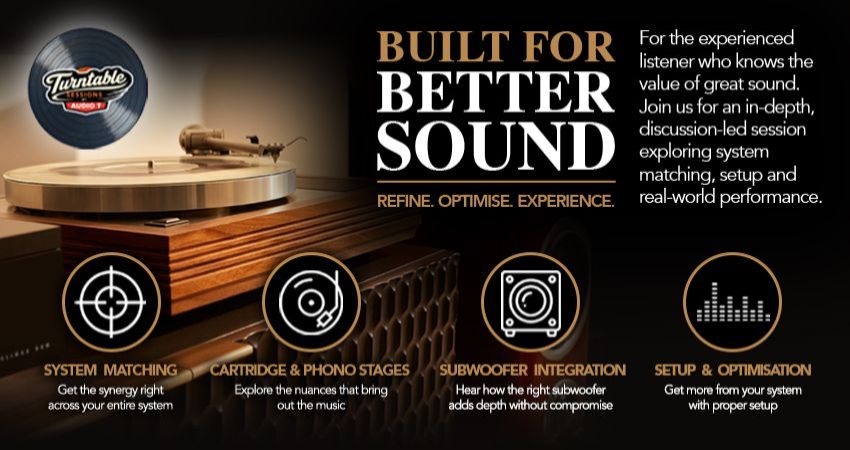 Turntable Sessions: Built For Better Sound 