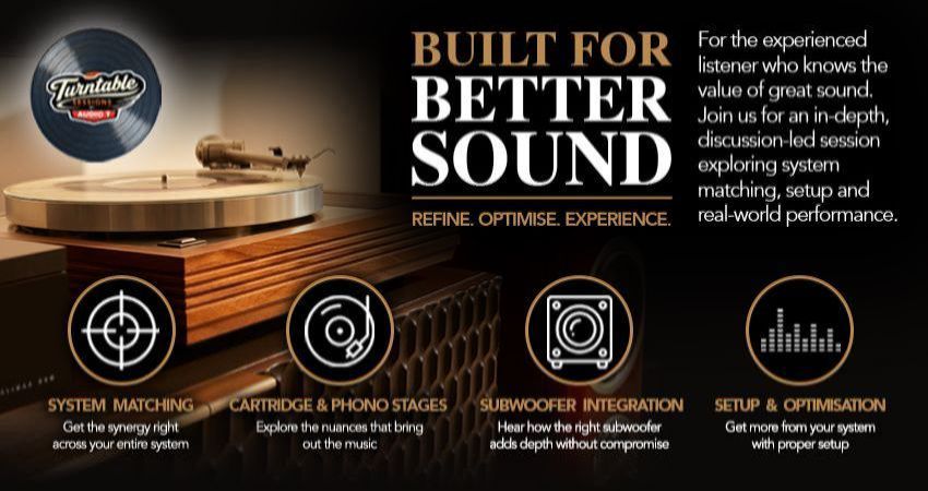 Turntable Sessions: Built For Better Sound 