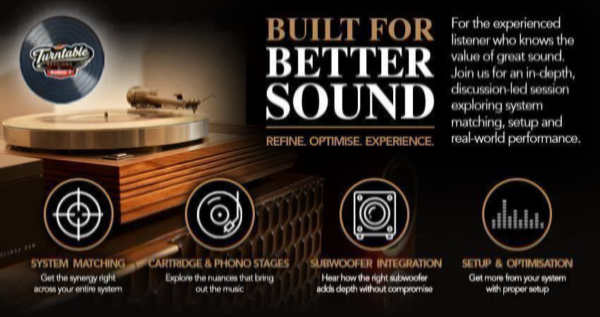 Turntable Sessions: Built For Better Sound 