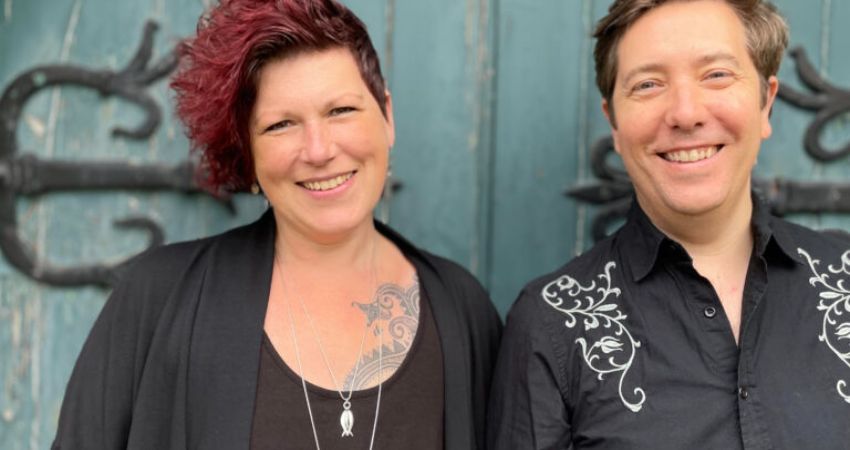 Miranda Sykes and Jim Causley 