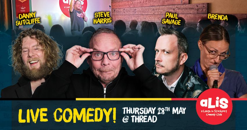 A Laugh In Stockport Comedy Club – May 