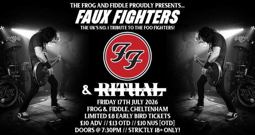 FAUX FIGHTERS - A TRIBUTE TO FOO FIGHTERS // RITUAL DIVIDE 