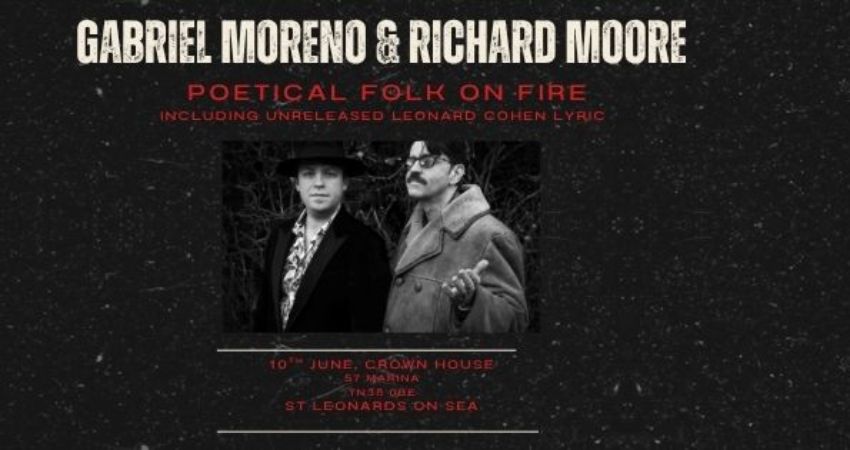 Gabriel Moreno & Richard Moore at Crown House (with special Cohen surprise)