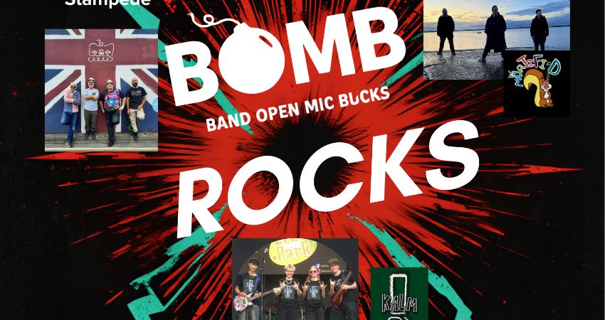 BOMB Rocks - Charity Fundraiser for Oxford Health Charity 