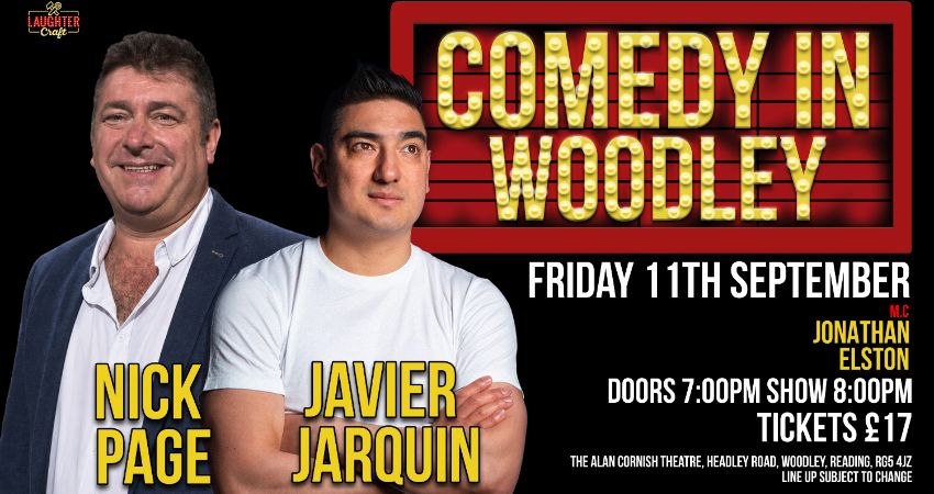 Septembers Comedy in Woodley 