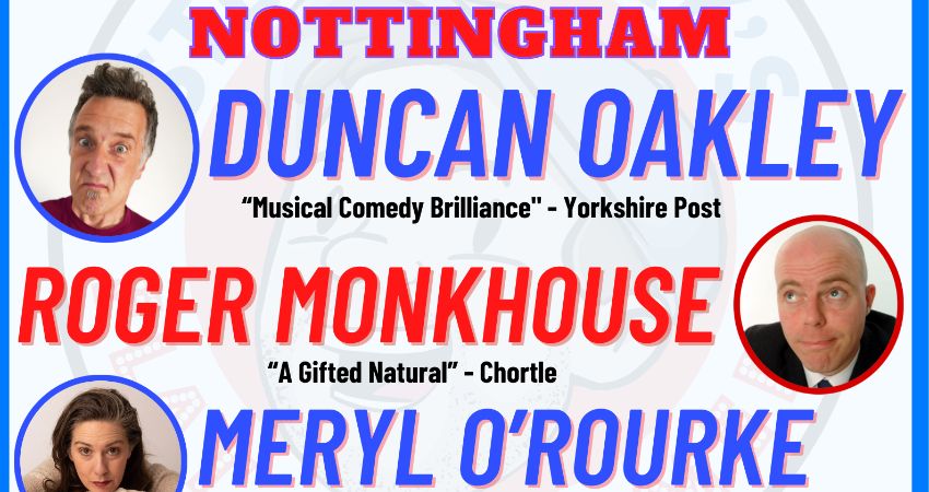 Comedy in the Caves June 12th (Nottingham) with Headliner DUNCAN OAKLEY 