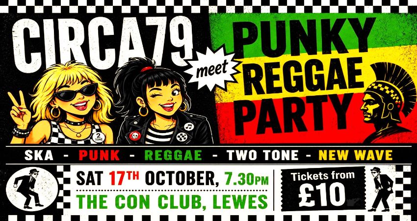 CIRCA79 meet Punky Reggae Party (Two Tone Ska/Punk/New Wave/Reggae)