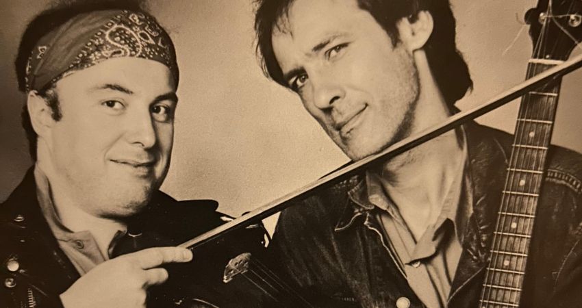 Attila the Stockbroker and John Otway 