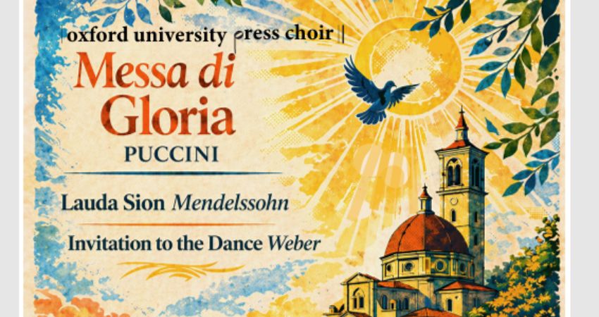Oxford University Press Choir (OUP Choir) Summer Concert 2026 