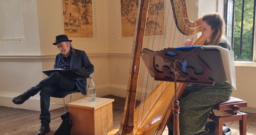 Imaginary Landscapes; Poetry and Harp with Chris Tutton and Lucy Nolan
