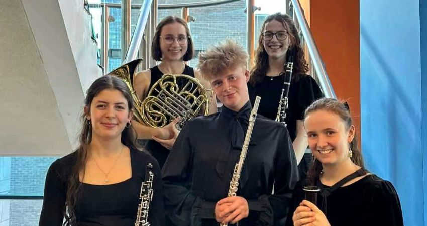 Summer afternoon concert for Wind Quintet 