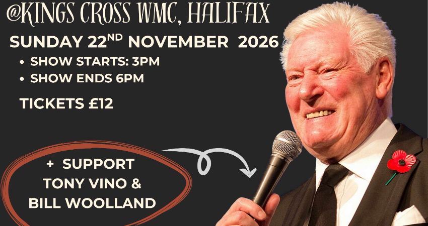 ROY WALKER @ KINGS CROSS WMC, SUNDAY 22nd NOVEMBER 2026 