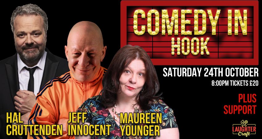 October's Comedy in Hook 