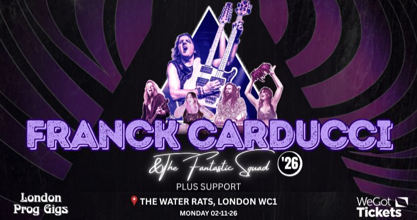 FRANCK CARDUCCI and the FANTASTIC SQUAD - LIVE IN LONDON 