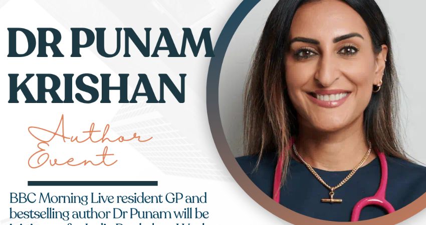 Dr Punam Krishan Author Event