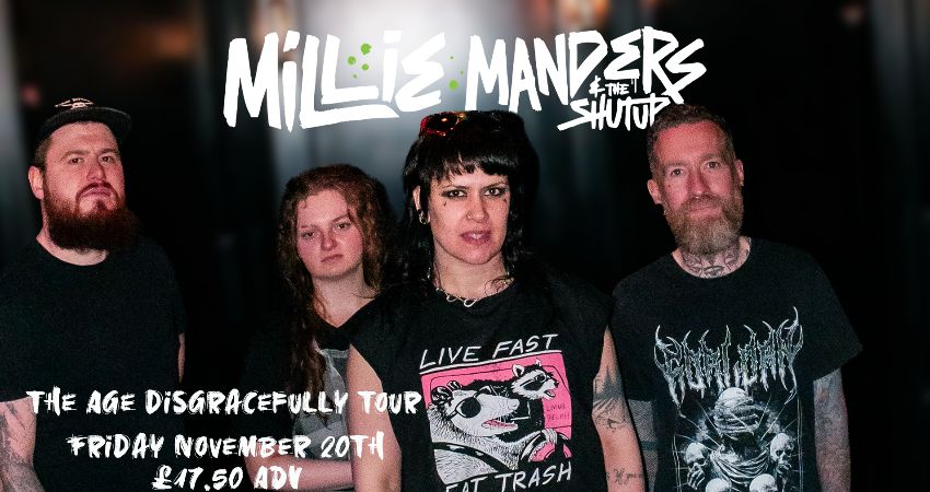 MILLIE MANDERS & THE SHUT UP 