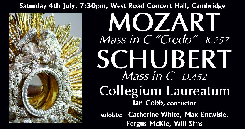 Collegium Laureatum presents Mozart Mass in C 