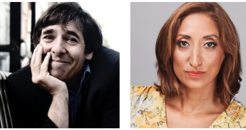 MARK STEEL & SHAZIA MIRZA 