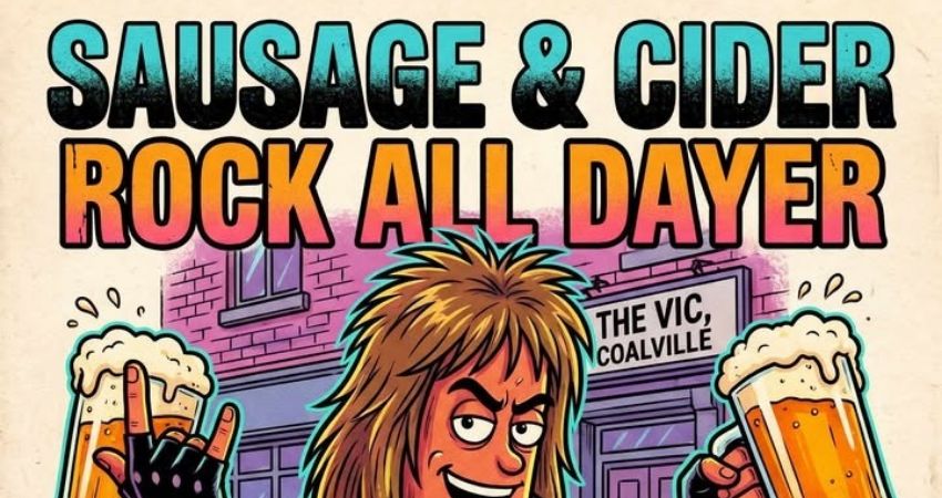 sausage and cider rock all dayer 