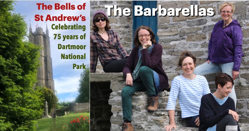 The Barbarellas and the Bell Ringers of St Andrew's, Ashburton #DNP75 