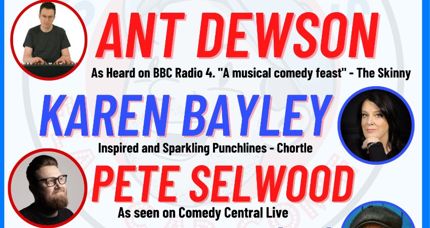 Nottingham Comedy in the Caves: JULY 10th with Headliner Ant Dewson 
