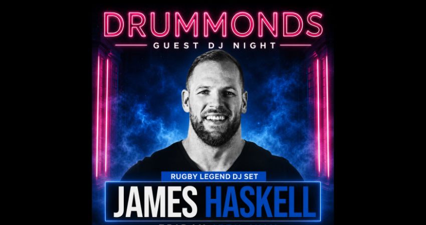 JAMES HASKELL - LIVE AT DRUMMONDS
