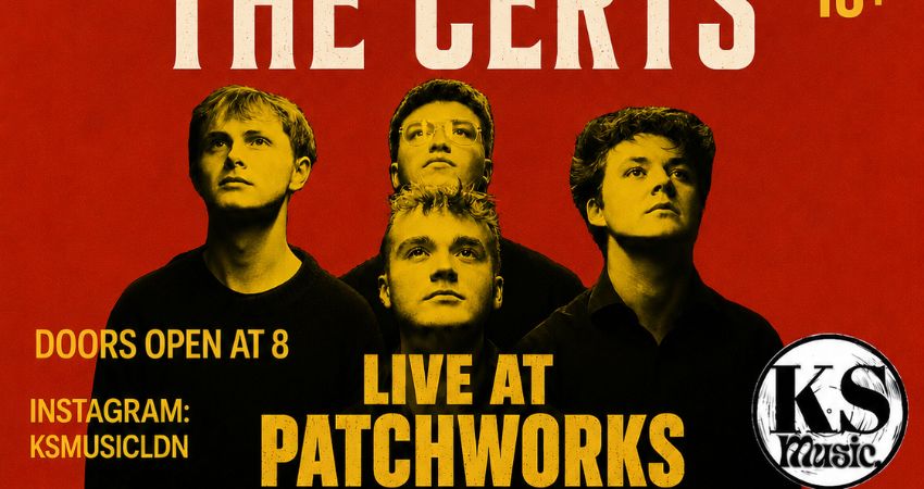 “June” is the word, “Patchworks” is the place 26th is the Date 