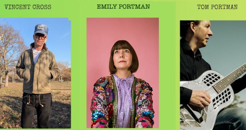 An evening with Vincent Cross, Emily Portman & Tom Portman at Cafe No9
