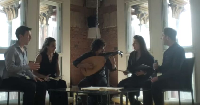 Dowland's Foundry perform partsongs and lute songs from John Dowland's First and Second books