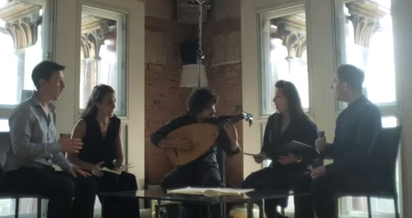 Dowland's Foundry perform partsongs and lute songs from John Dowland's Third and Fourth books 